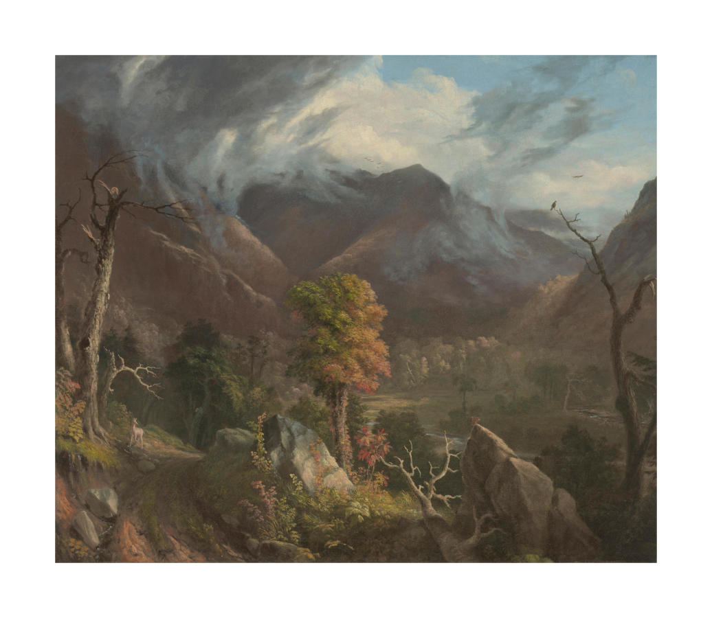 Peace at Sunset (Evening in the White Mountains), ca. 1827 by