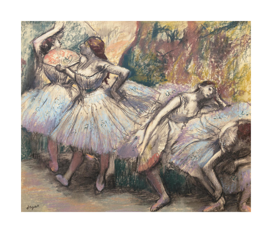 EDGAR DEGAS、DANSEUSE BASCULANTE Danseuse Basculante Fine Art Print by Edgar Degas at