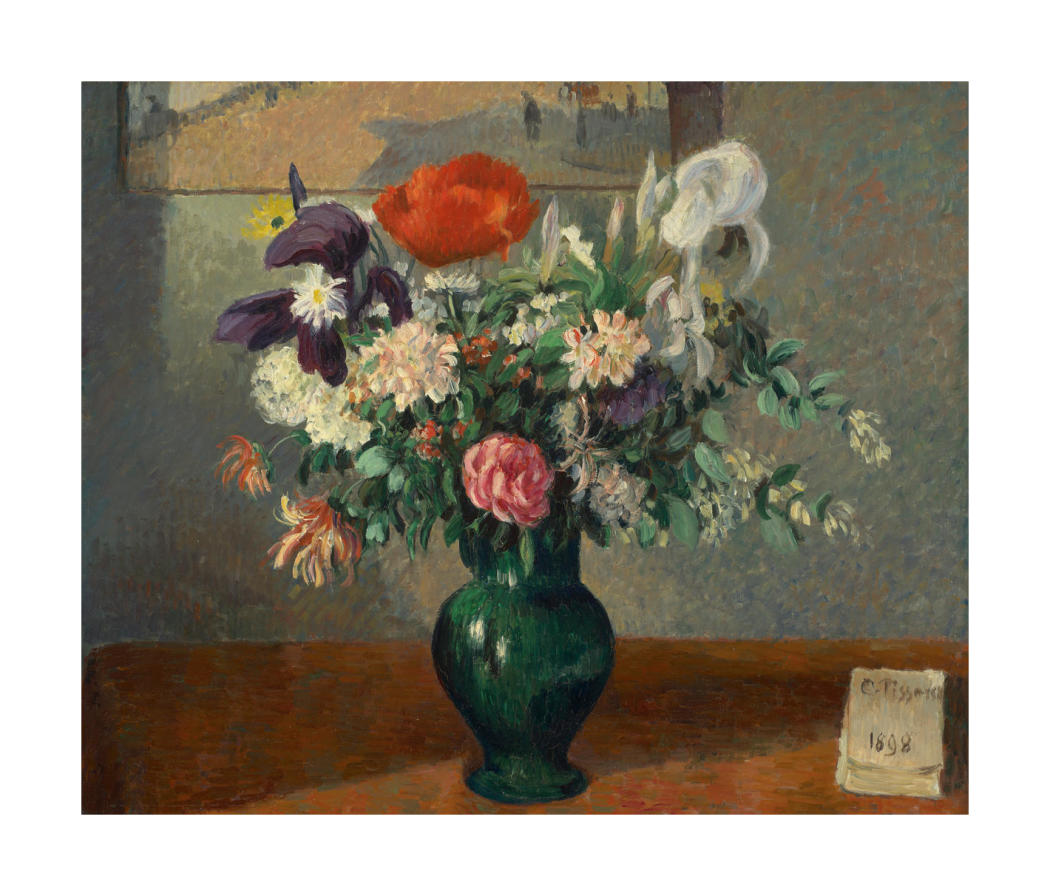 Bouquet of Flowers, 1898 by Camille Pissarro - Paper Print - de