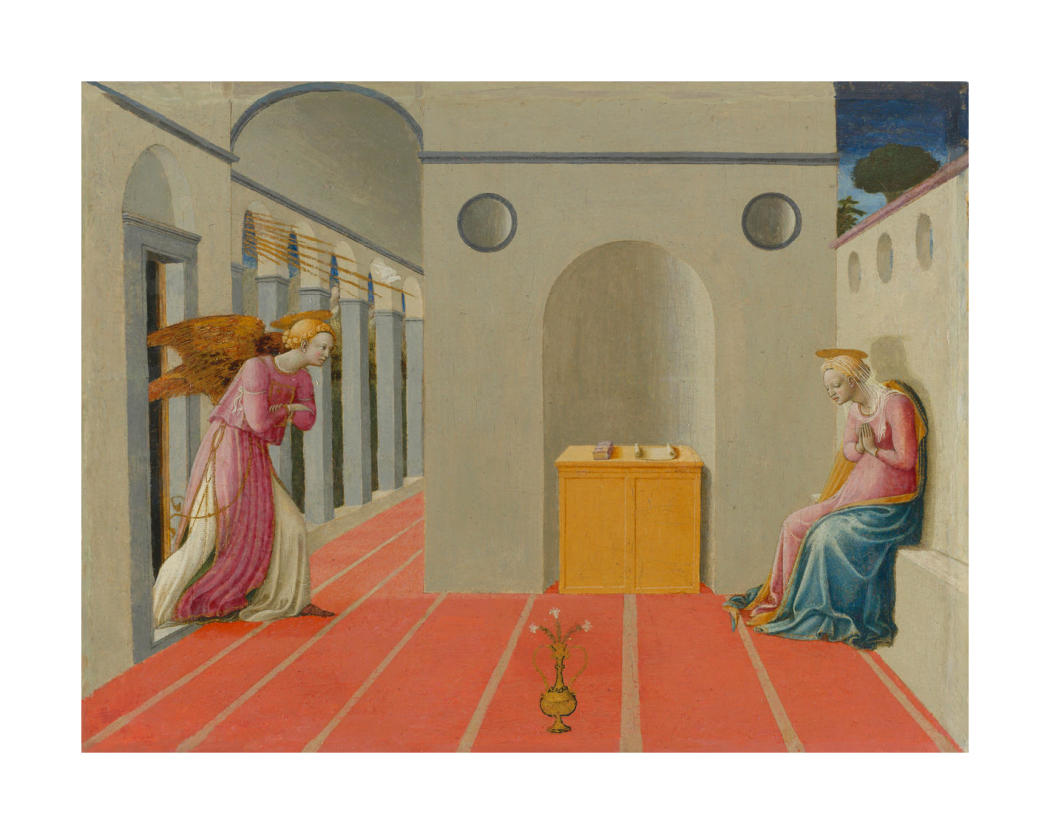 The Annunciation, ca. 1445 by Pesellino (Francesco di Stefano