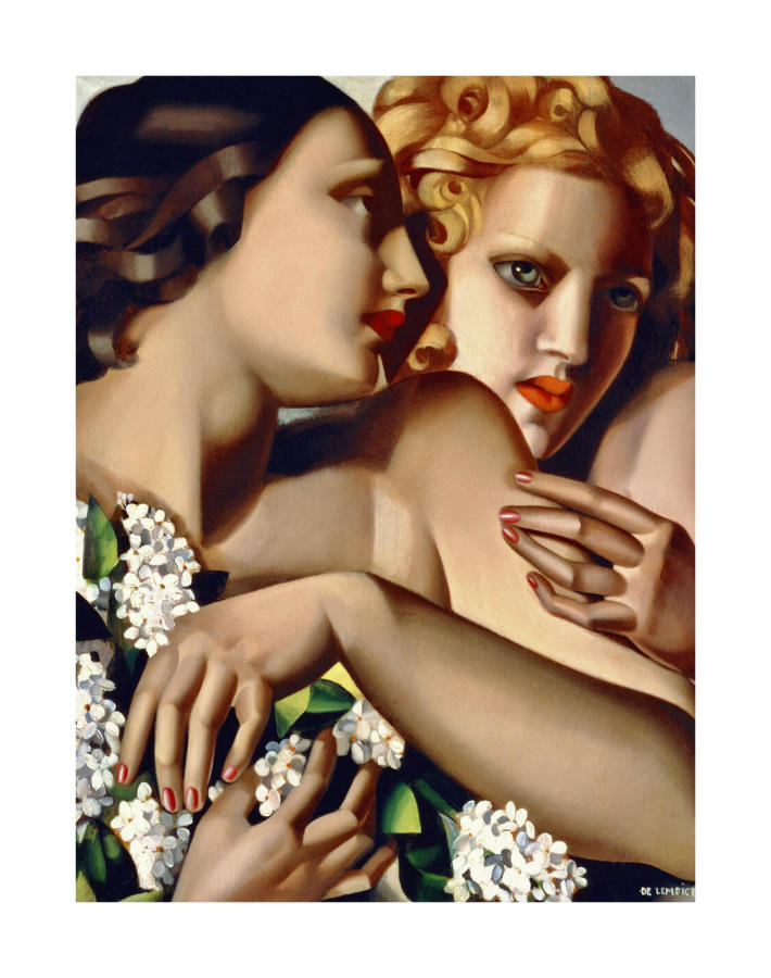 ラブカ　Printemps LLE Spring (Printemps), 1928 by Tamara de Lempicka - Paper Print - de