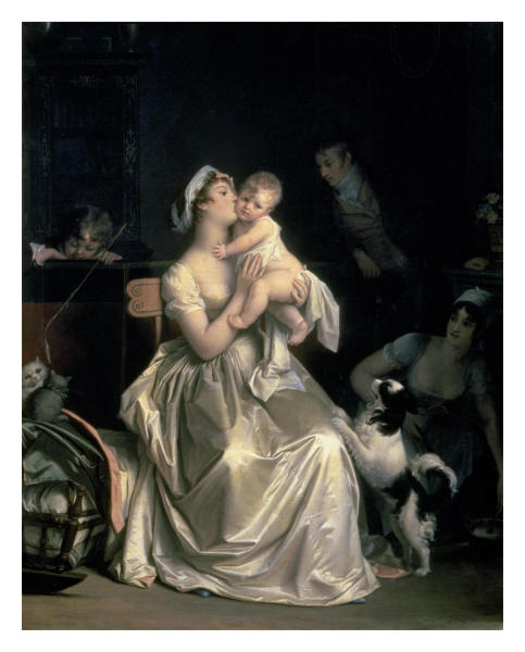Motherhood, 1805 by Marguerite Gerard | Paper Print | Custom