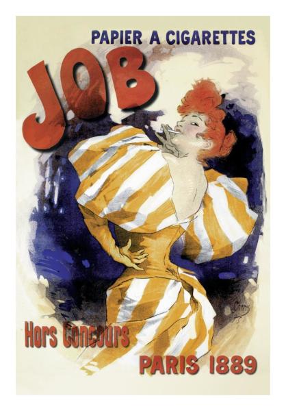 Job, 1889 by Jules Cheret | Paper Print