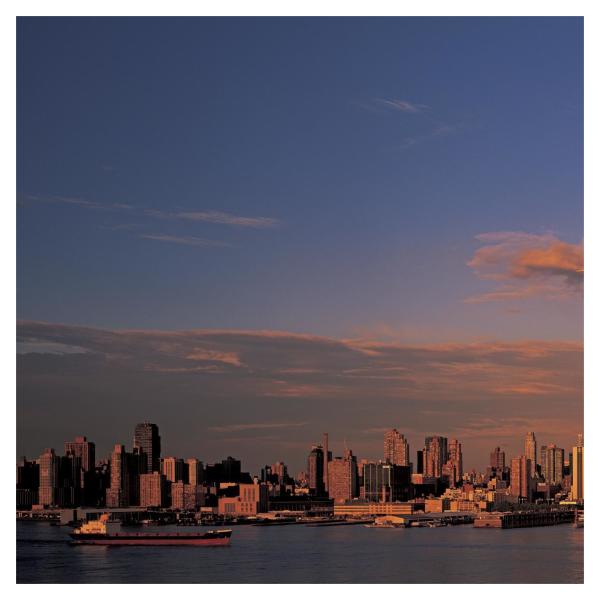 Midtown Manhattan Skyline, NYC (left) by Richard Berenholtz
