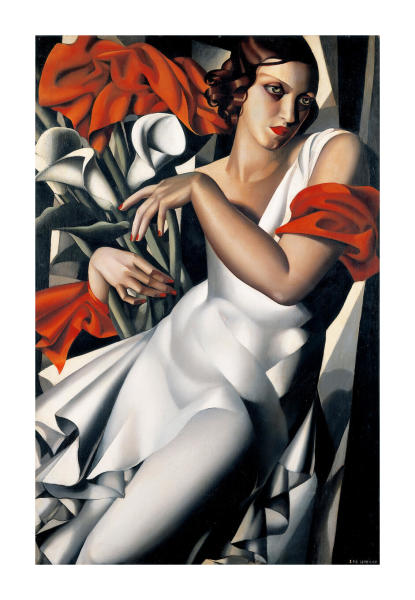 Portrait of Ira P. by Tamara de Lempicka - Paper Print - Tamara de