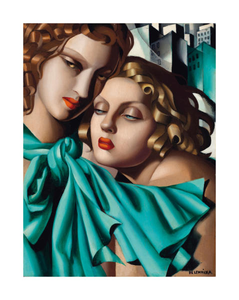 The Girls by Tamara de Lempicka - Paper Print - Tamara de Lempicka