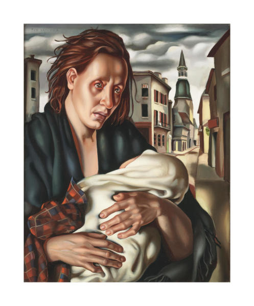 The Escape by Tamara de Lempicka - Paper Print - Tamara de