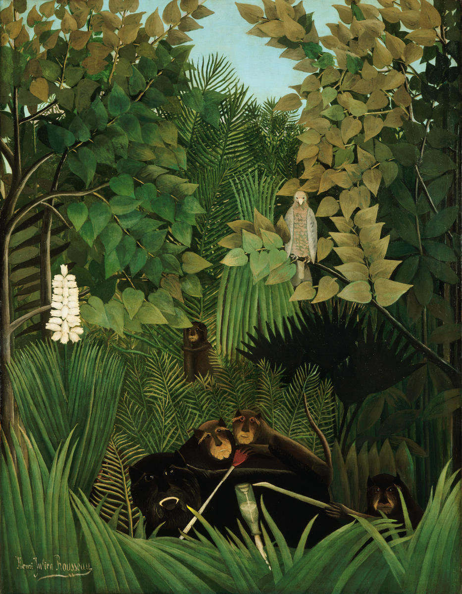 The Merry Jesters, 1906 by Henri Rousseau - Paper Print