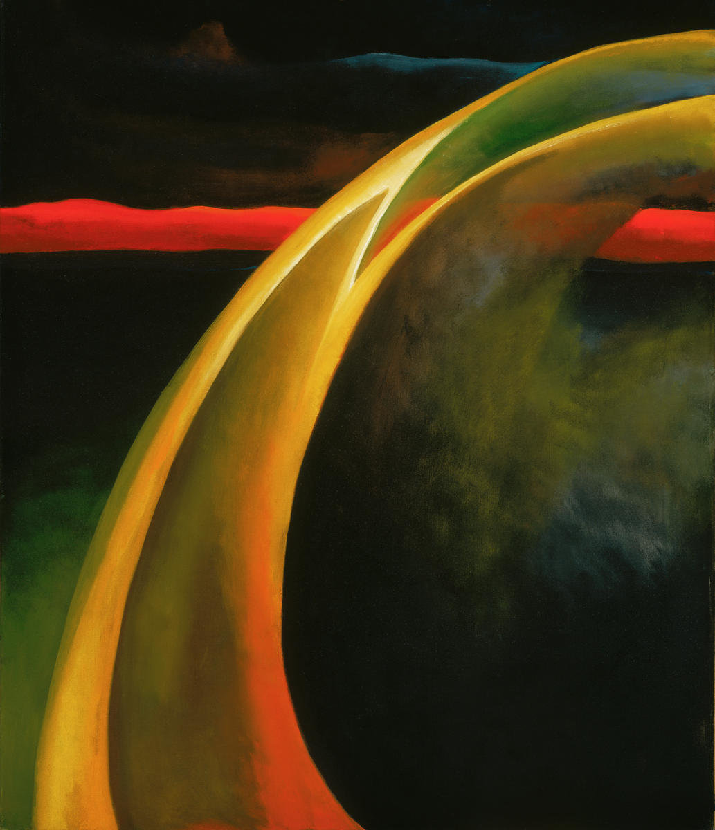 Red and Orange Streak, 1919 by Georgia O'Keeffe - Paper