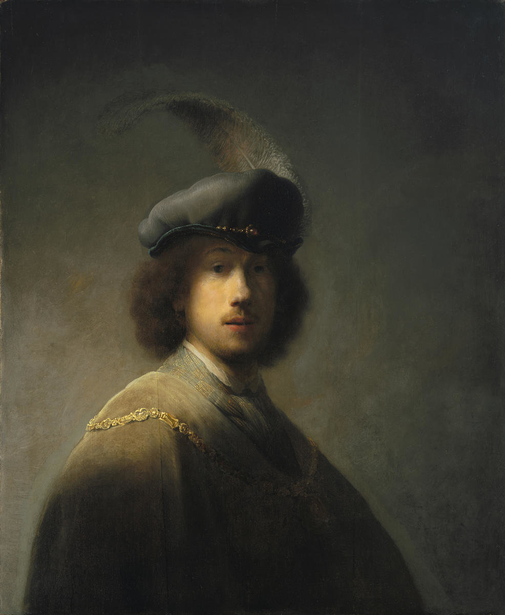 Self-Portrait, Age 23, 1629 by Rembrandt - Archival Print