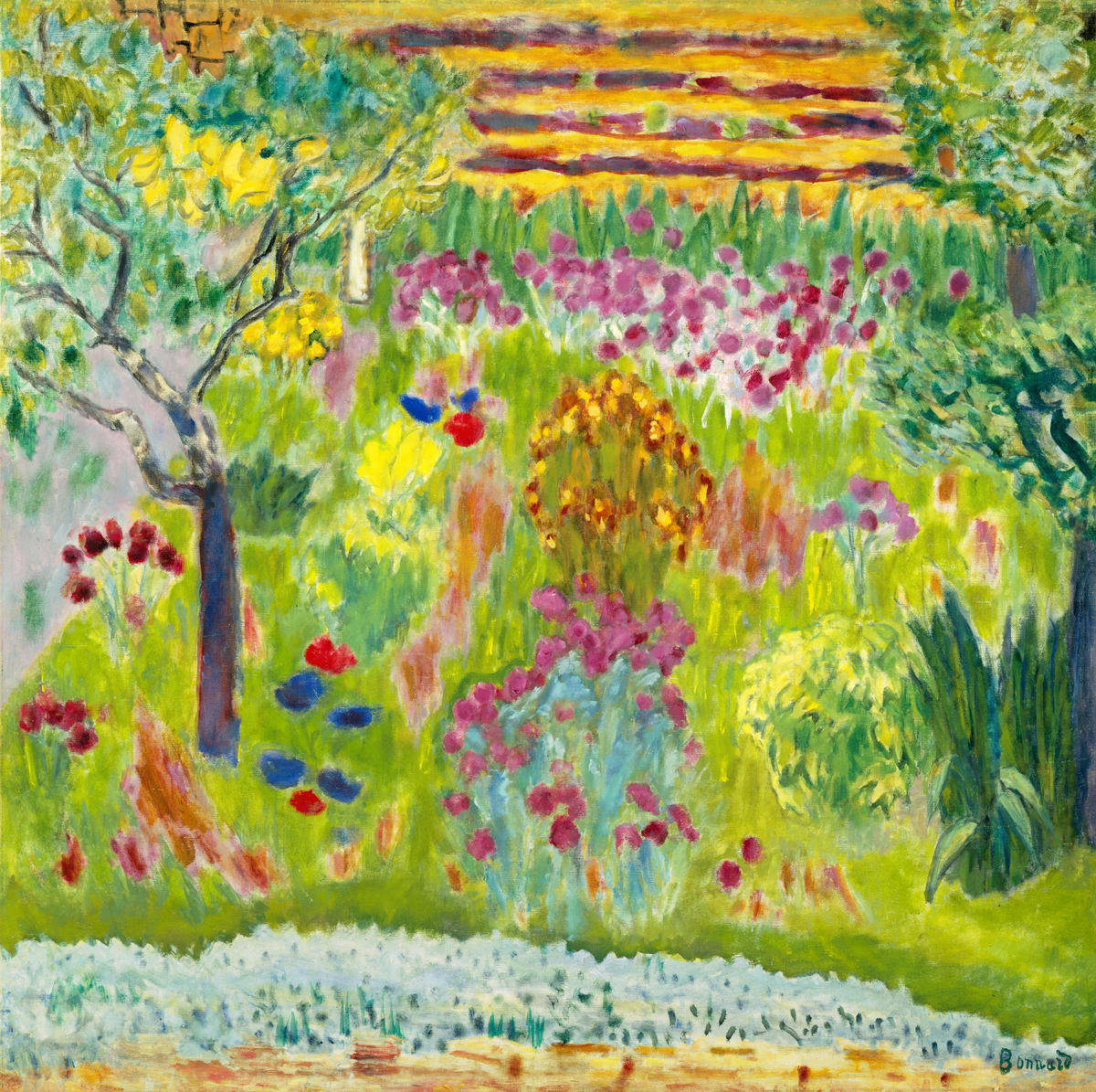Garden by Pierre Bonnard | Paper Print | Met Custom Prints