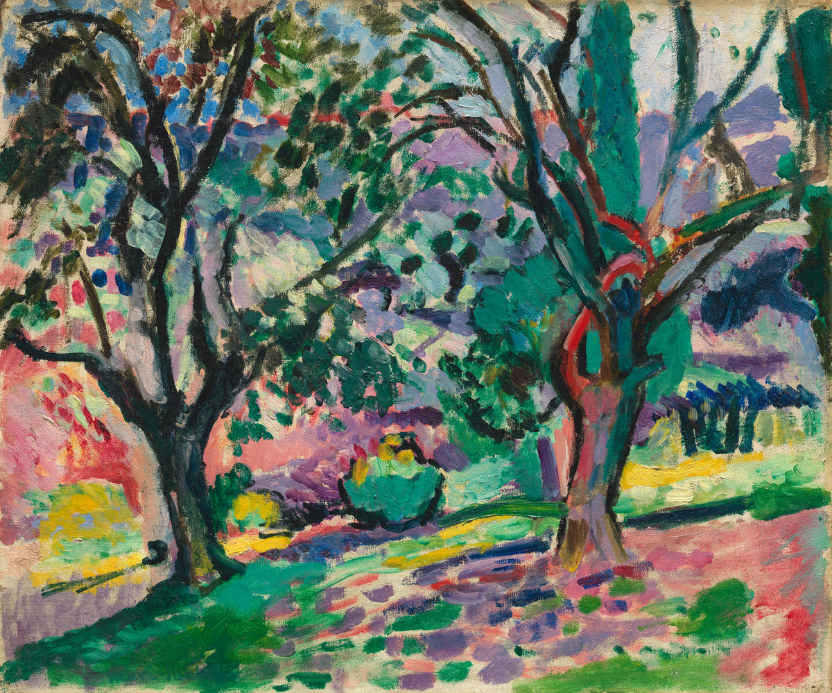 Olive Trees at Collioure by Henri Matisse | Paper Print | Met