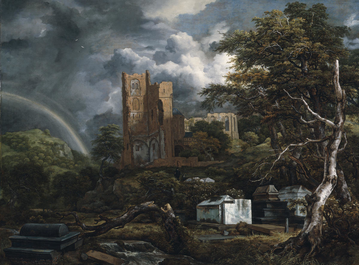 The Jewish Cemetery, 1654 or 1655 by Jacob Isaaksz van Ruisdael