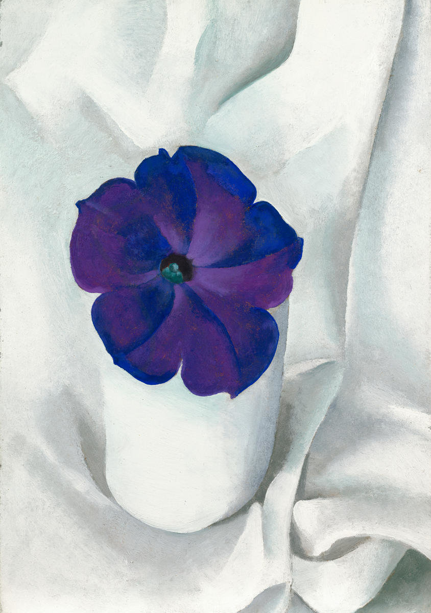 Petunia, 1925 by Georgia O'Keeffe - Paper Print - Georgia O'Keeffe