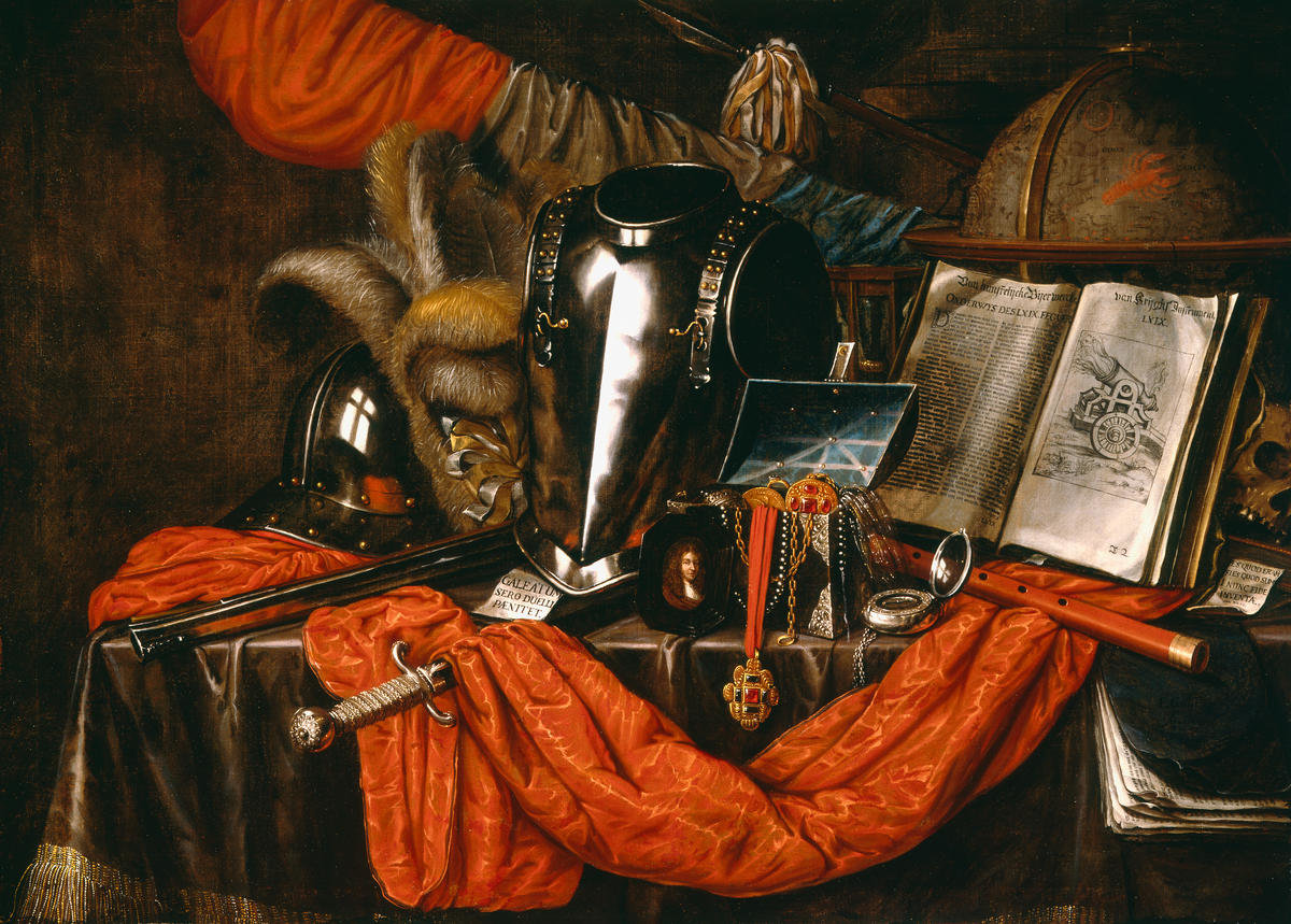 A Vanitas, 1669 by Edward Collier - Paper Print - Custom Prints