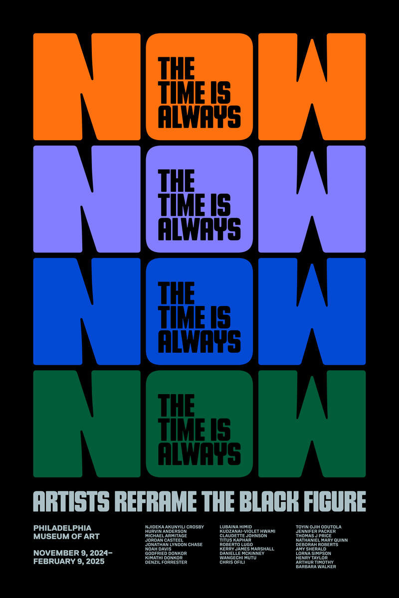 The Time is Always Now: Artists Reframe the Black Figure, 2024 by