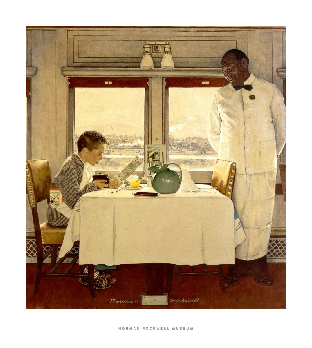 Norman Rockwell Thanksgiving Modern Family