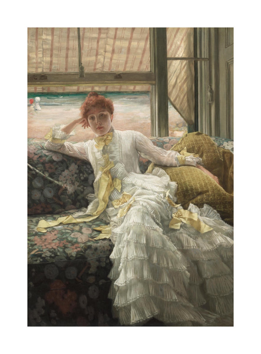 Seaside (July: Specimen of a Portrait), 1878 by Jacques-Joseph