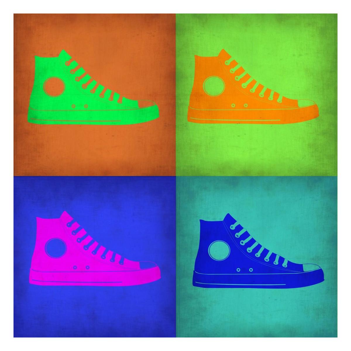 Sneakers hot sale pop art