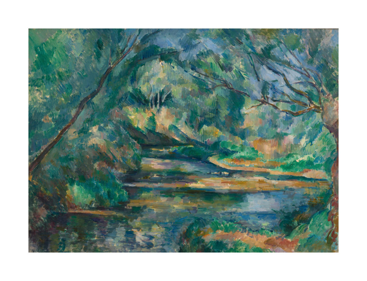 The Brook, c. 1895-1900 by Paul Cézanne - Paper Print - Cleveland