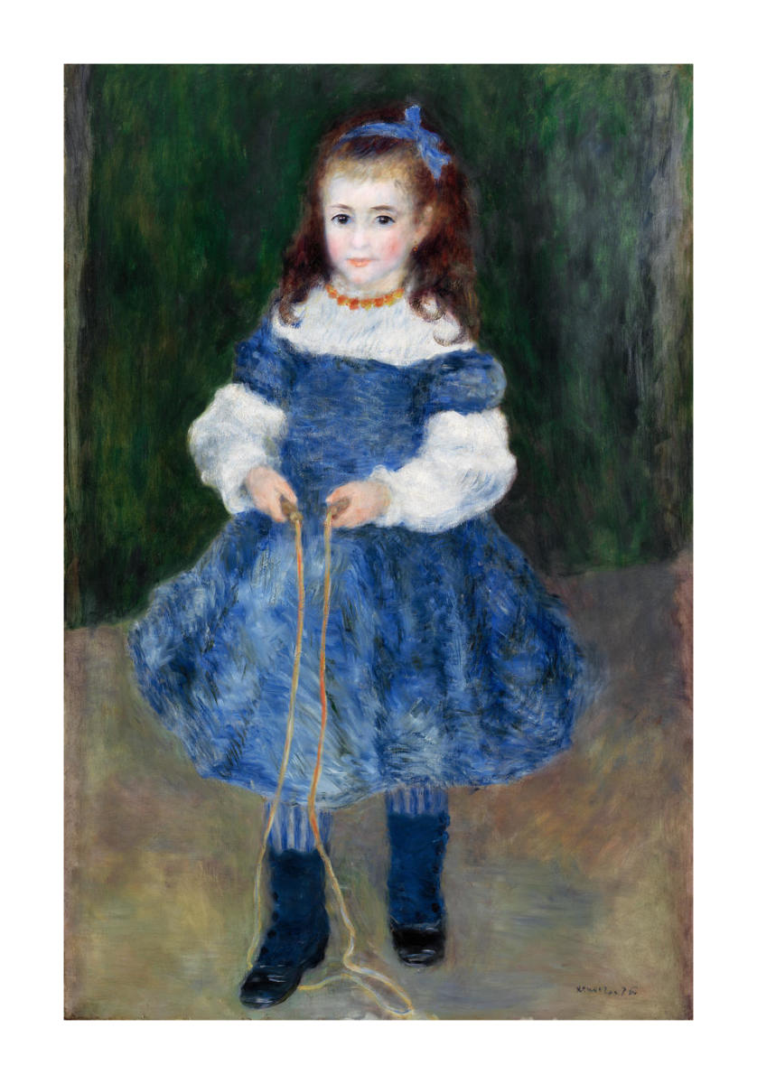 Girl with a Jump Rope (Portrait of Delphine Legrand), 1876 by