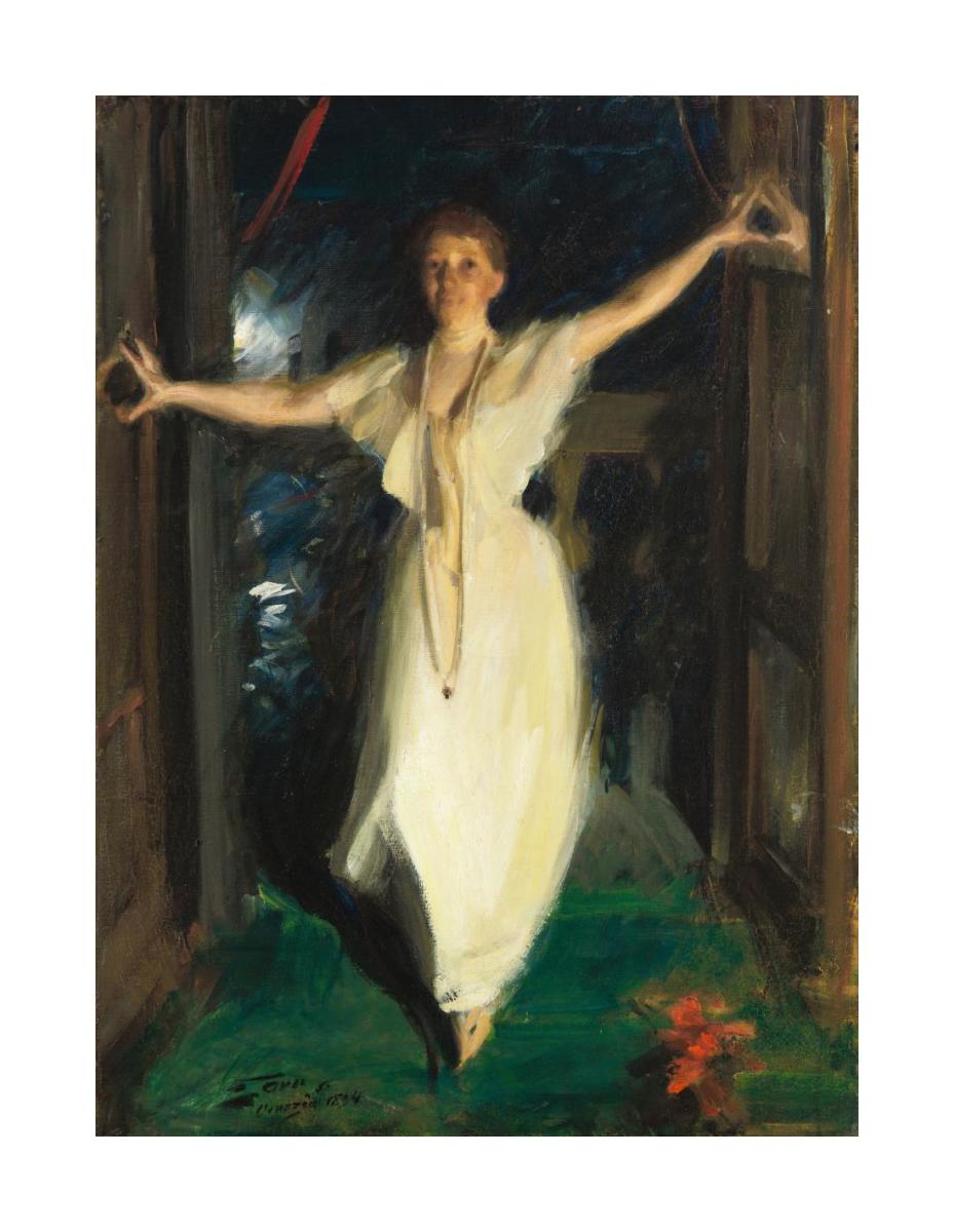 Isabella Stewart Gardner in Venice, 1894 by Anders Zorn - Archival