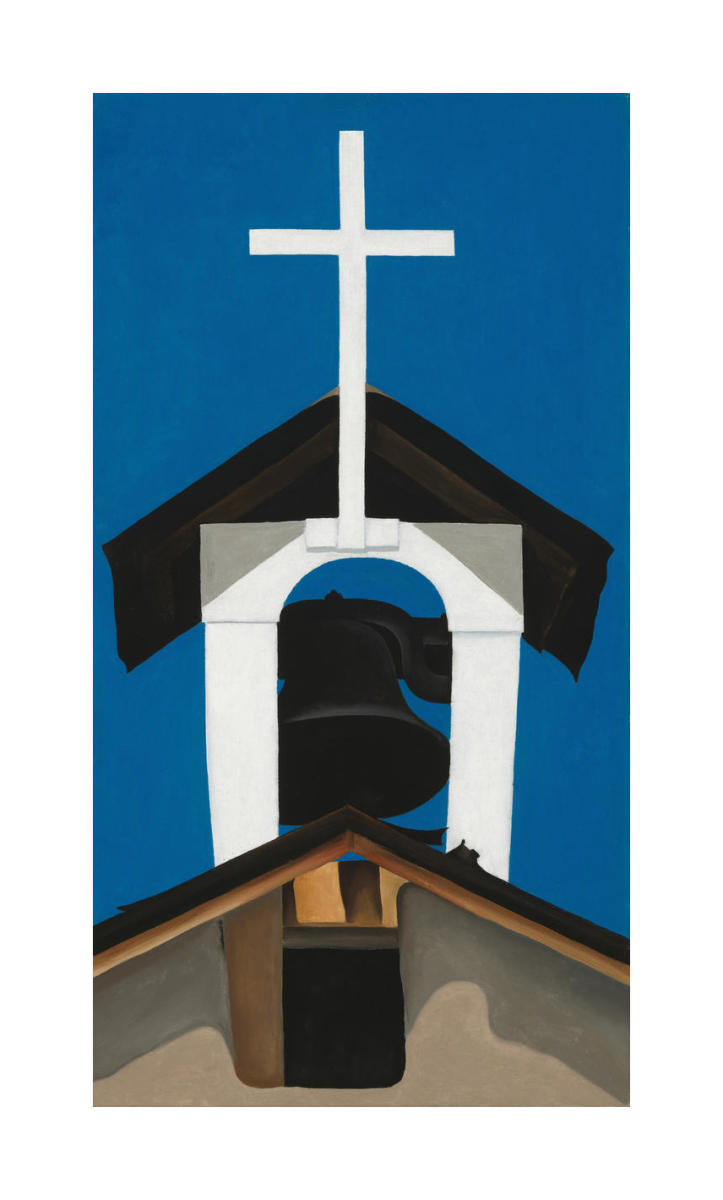 Church Steeple, 1930 by Georgia O'Keeffe - Paper Print - Georgia O'Keeffe  Museum Custom Prints - Custom Prints and Framing From the Georgia O'Keeffe  Museum