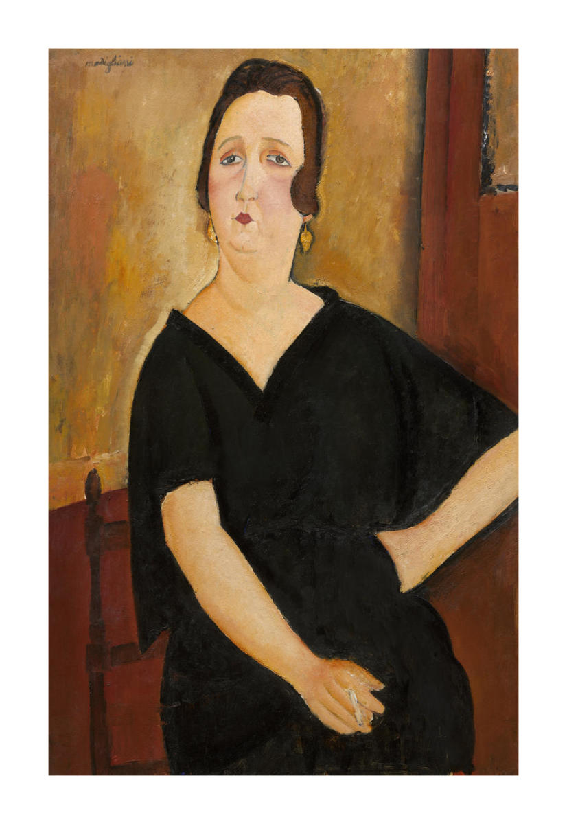 Madame Amédée (Woman with Cigarette), 1918 by Amedeo Modigliani