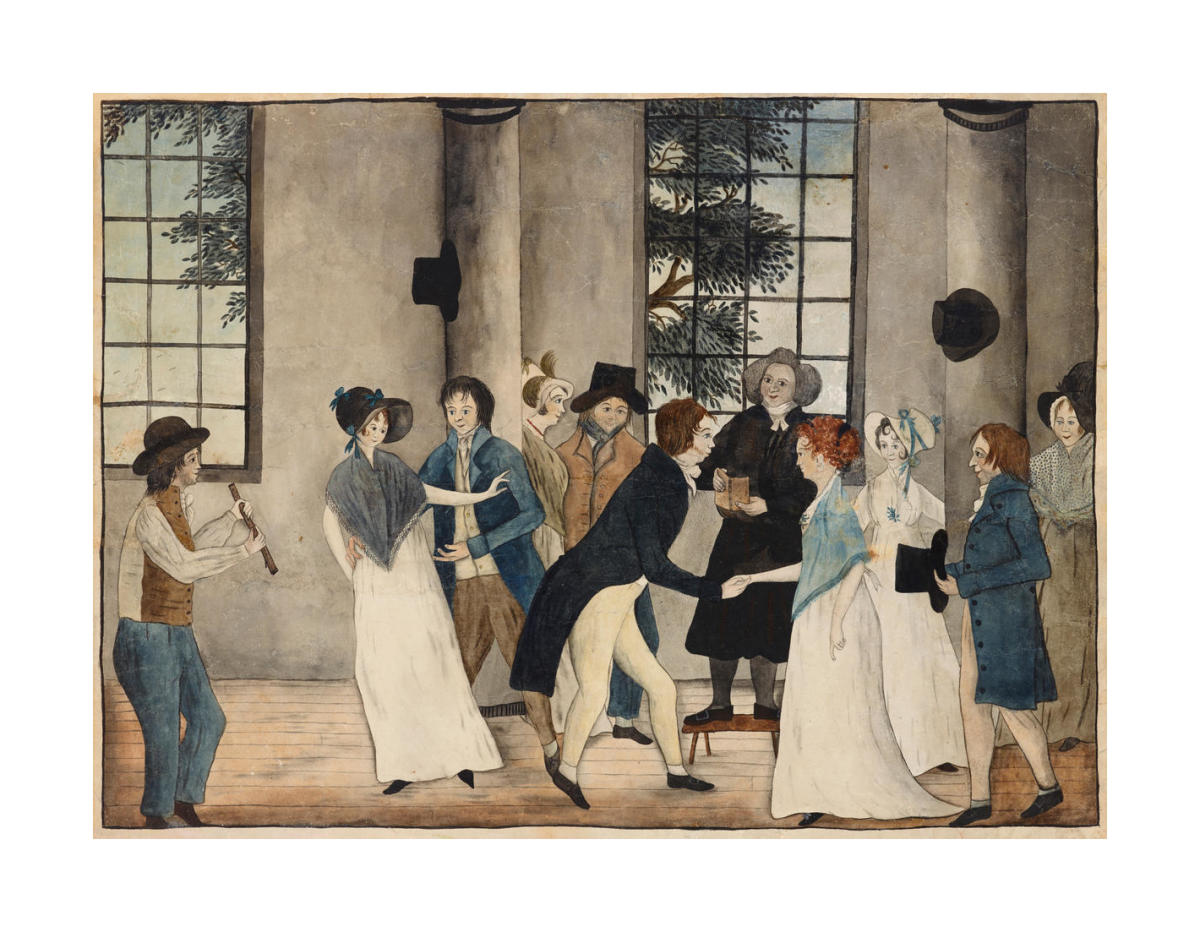 The Wedding, c. 1805-1809 by unknown American artist - Paper Print -  Philadelphia Museum of Art Custom Prints - Custom Prints and Framing From  the Philadelphia Museum of Art