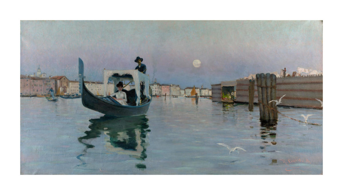 Return from the Lido, 1884 by Ralph Wormeley Curtis - Archival