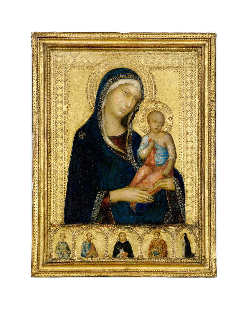 Virgin and Child, about 1325 by Simone Martini - Archival Print