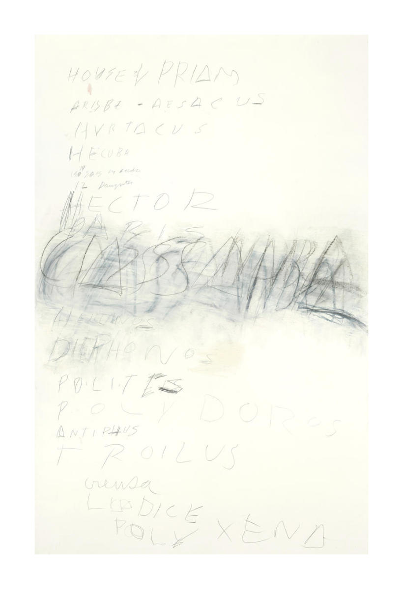 Fifty Days at Iliam: House of Priam, 1978 by Cy Twombly