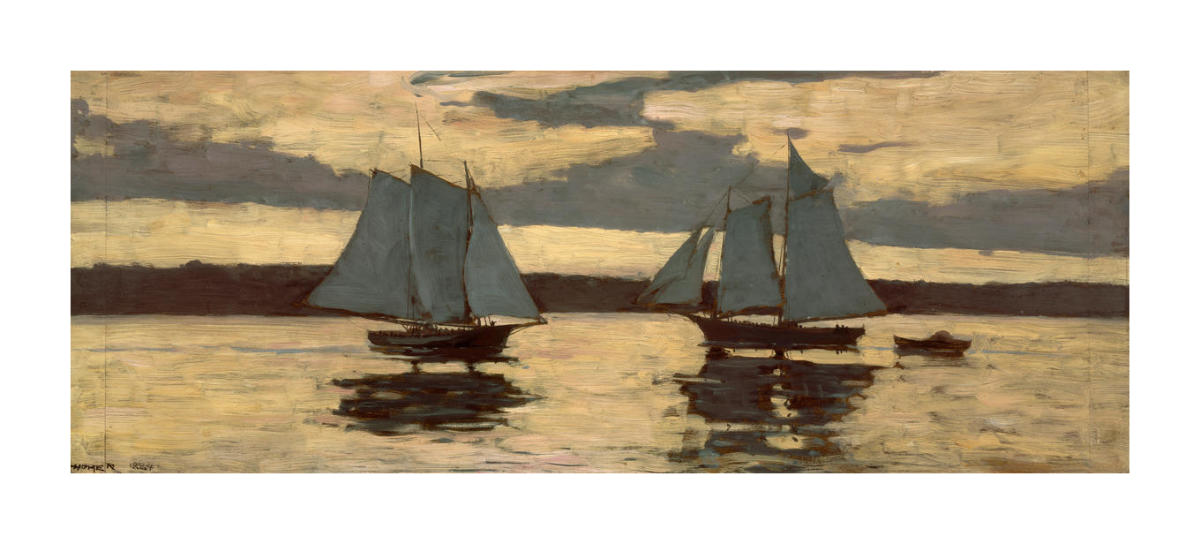 Gloucester Mackerel Fleet at Sunset (Prout's Neck, Mackerel Fleet