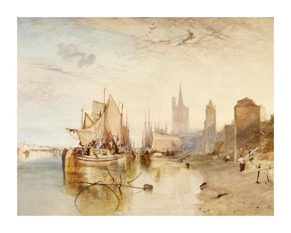 Cologne, the Arrival of a Packet-Boat: Evening, 1826 by Joseph
