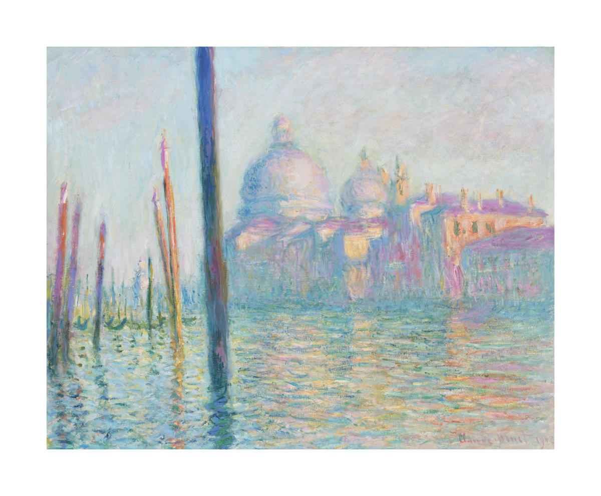 Grand Canal Venice 1908 By Claude Monet Paper Print Mfa Prints On Demand Custom Prints And Framing From The Museum Of Fine Arts Boston