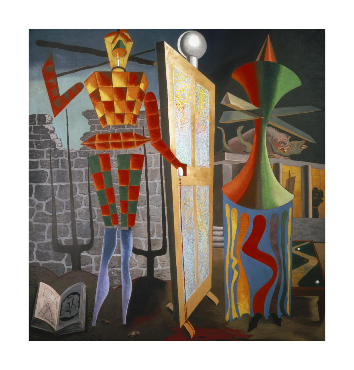 Fair Weather Le Beau Temps 1939 By Man Ray Paper And Canvas Print Philadelphia Museum Of Art Art On Demand Store