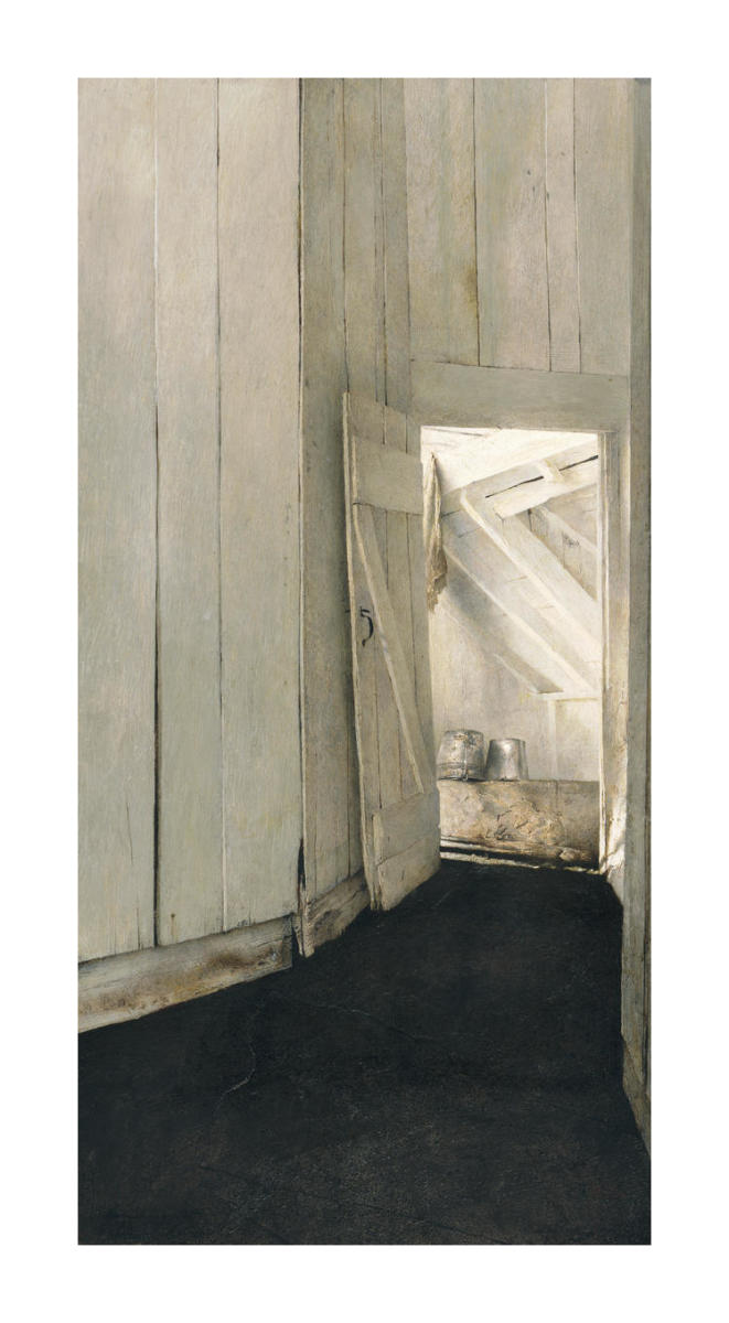 【在庫僅少】 Wyeth Andrew by 1953 Shed, Cooling - Print Paper アート・デザイン・音楽