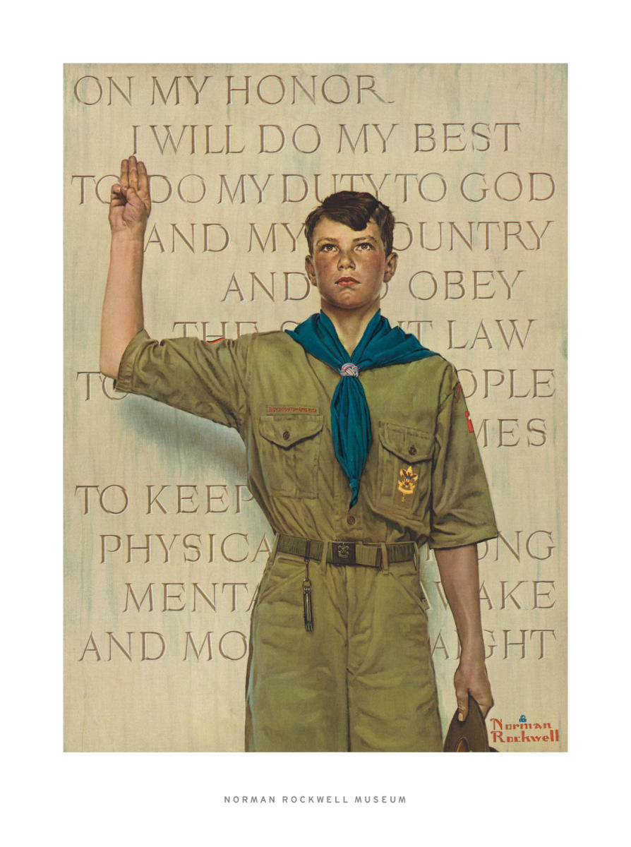 I Will Do My Best, 1945 by Norman Rockwell - Paper Print - Norman