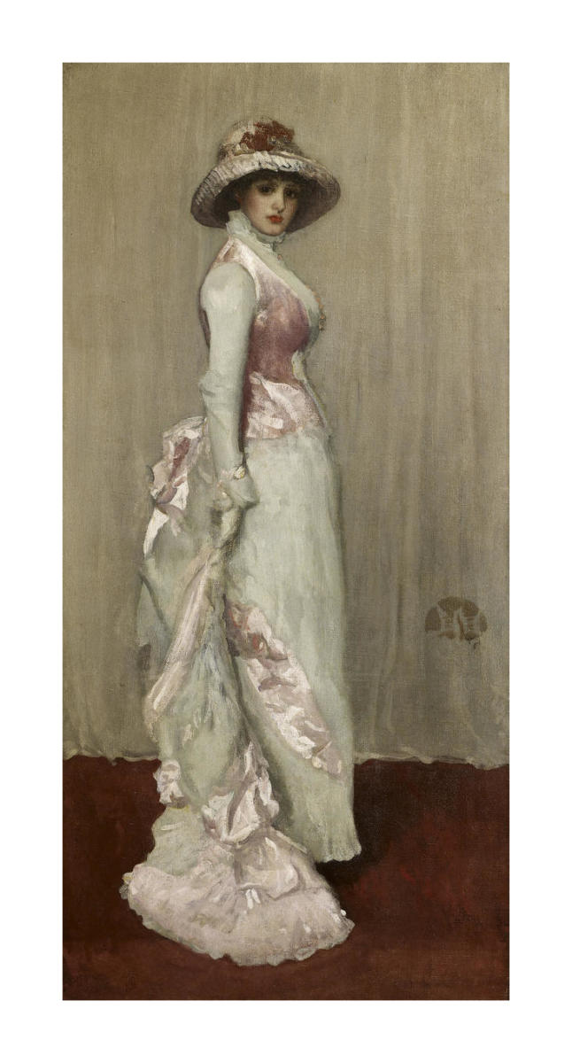 Harmony in Pink and Gray: Portrait of Lady Meux, 1881-82 by James