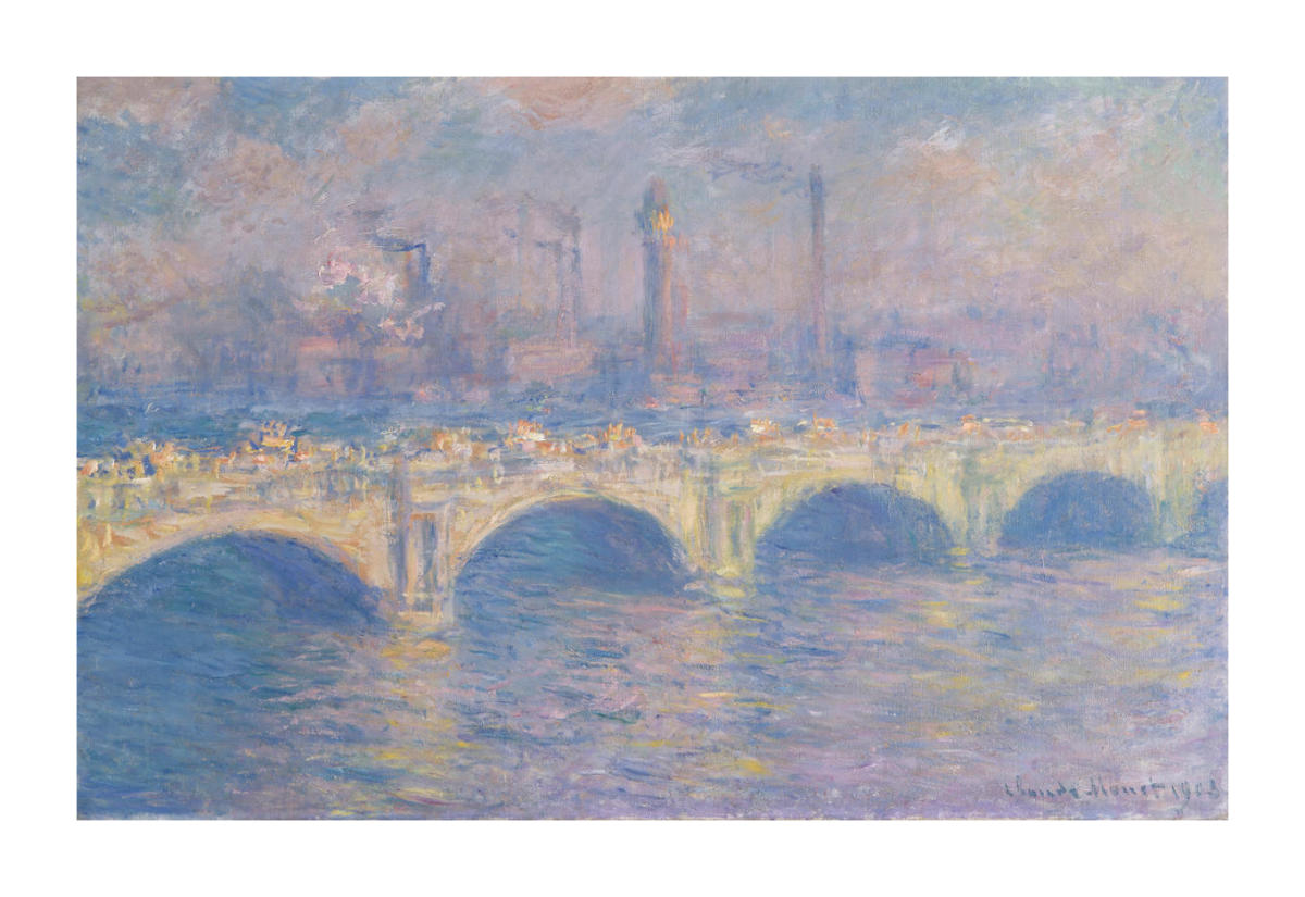 Waterloo Bridge, 1903 by Claude Monet - Paper Print - Carnegie