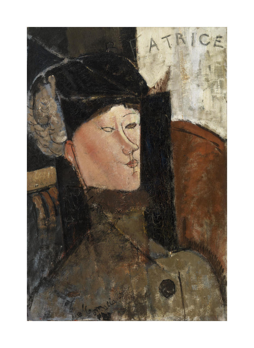 Beatrice Portrait de B atrice Hastings 1916 by Amedeo