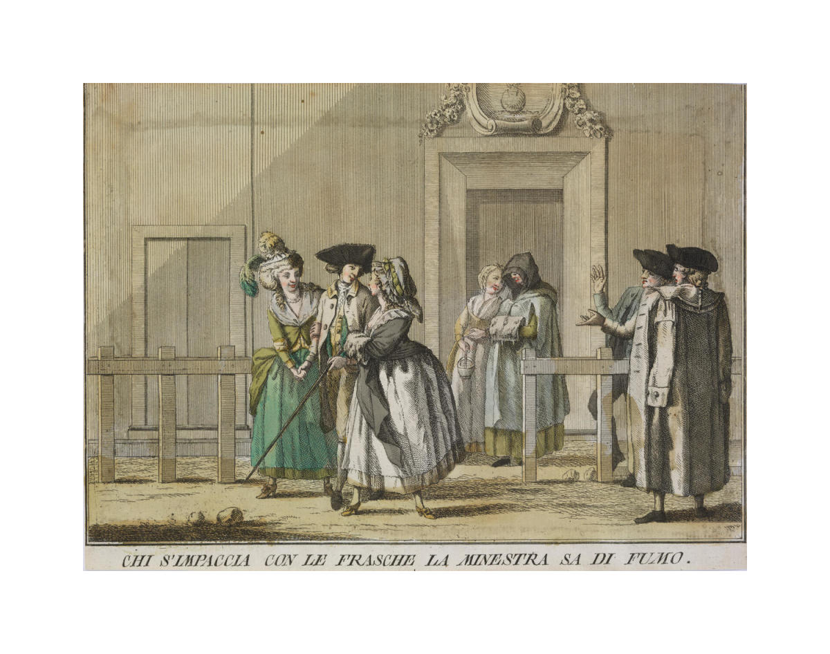 He Who Gets Involved with Vain Women, Does Not Succeed, 18th century by  Unknown Italian artist - Paper Print - Isabella Stewart Gardner Museum -  Custom Prints and Framing