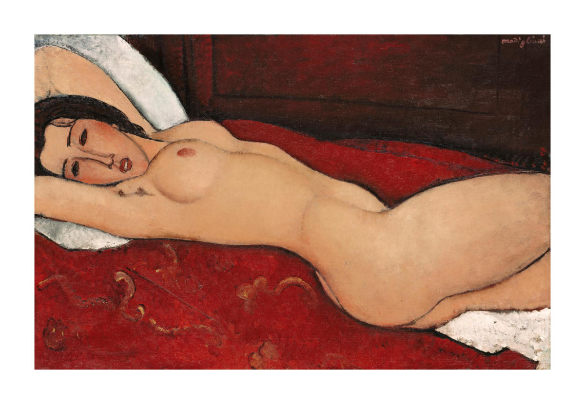 Reclining Nude by Amedeo Modigliani | Paper Print | Met Custom Prints