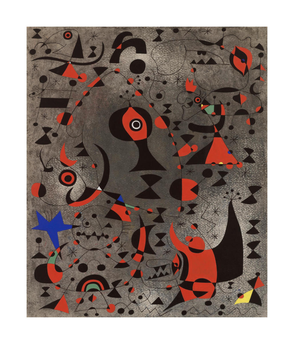 joan miro constellations paintings