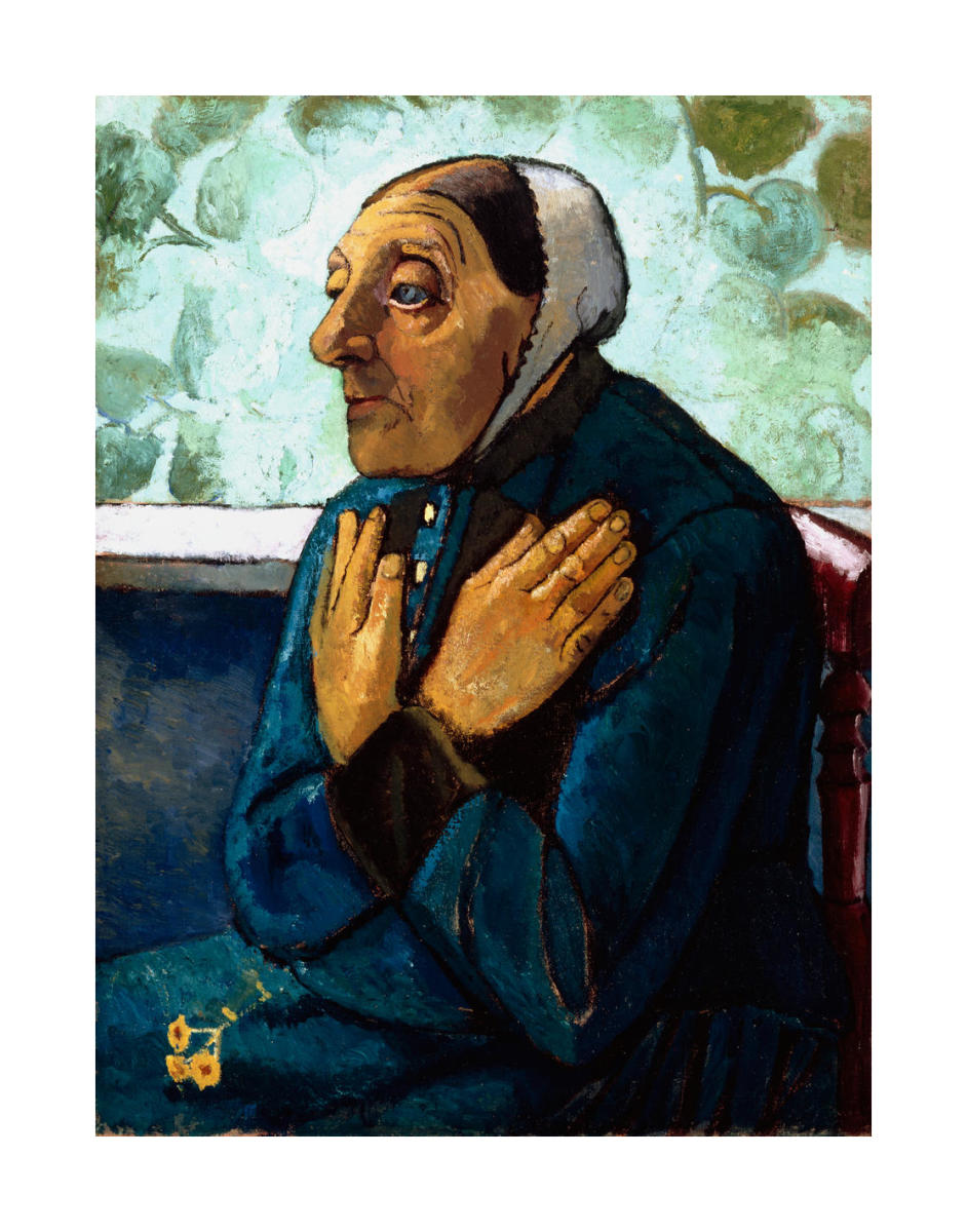 Old Peasant Woman, ca. 1905 by Paula Modersohn-Becker - Paper Print - DIA  Custom Prints - Custom Prints and Framing From the Detroit Institute of Arts