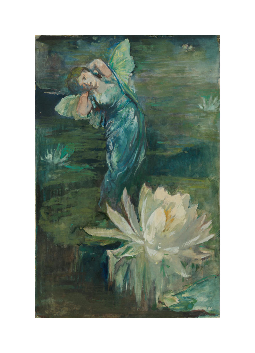 The Spirit of the Water Lily, 1861-1862 by John La Farge