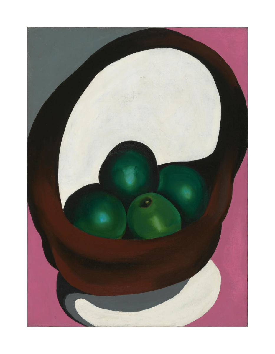 Giuseppe Liverino作 カメオ額装1962年製 A42 Alligator Pears, 1920-1921 by Georgia O'Keeffe - Paper Print