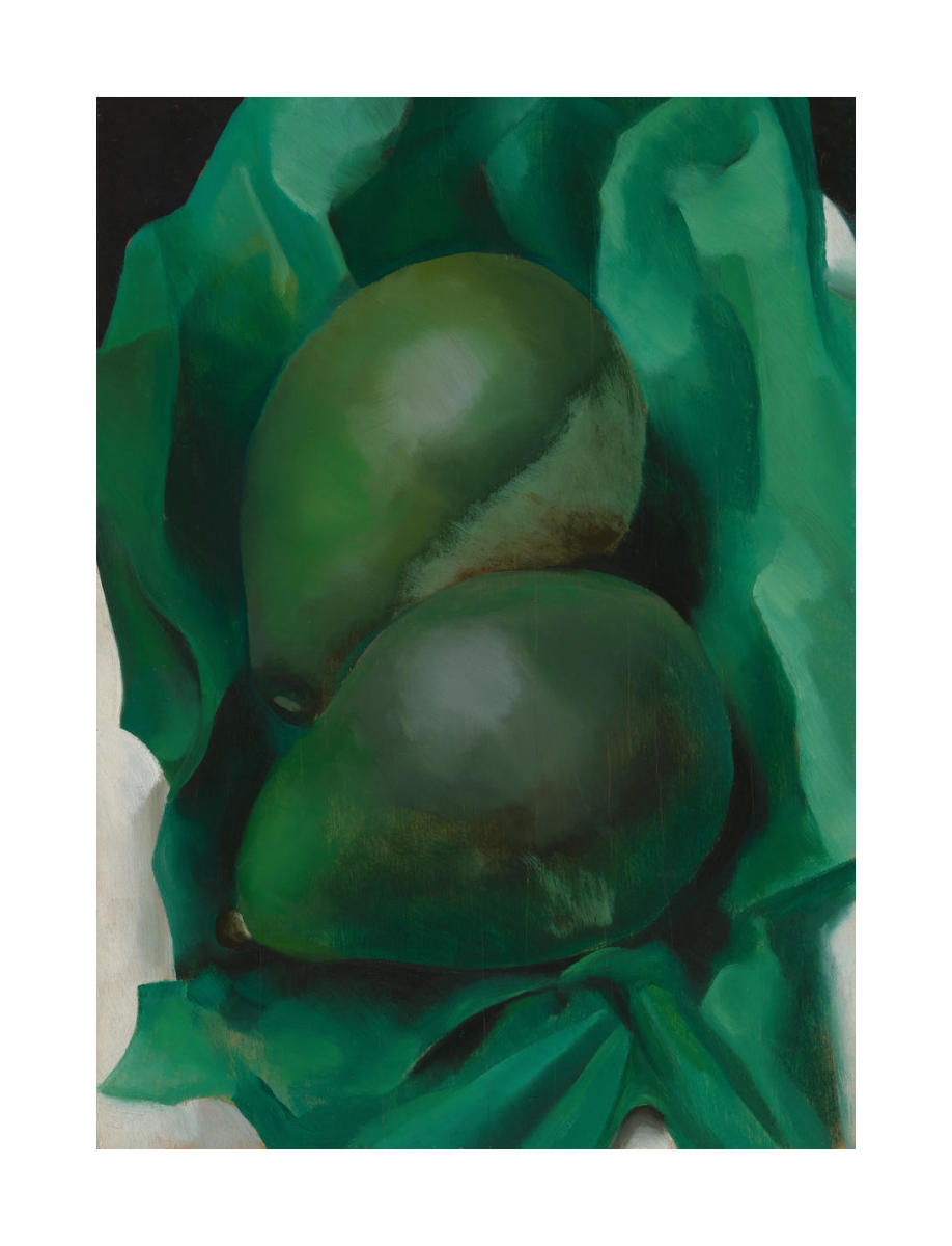 Alligator Pears, 1923 by Georgia O'Keeffe - Paper Print - Georgia