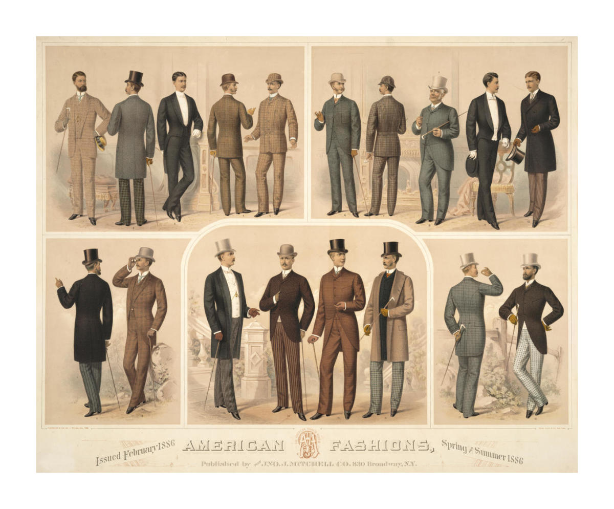 American fashions, spring and summer 1886 by Jno. J. Mitchell Co