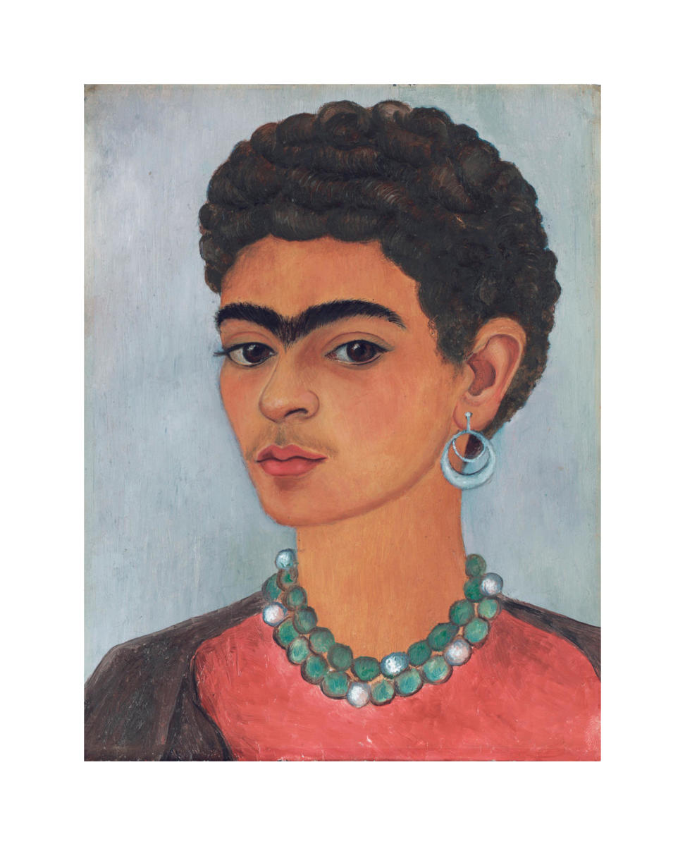 Self-Portrait with Curly Hair, 1935 by Frida Kahlo - Paper Print - LACMA  Custom Prints - Custom Prints and Framing From the Los Angeles County  Museum of Art